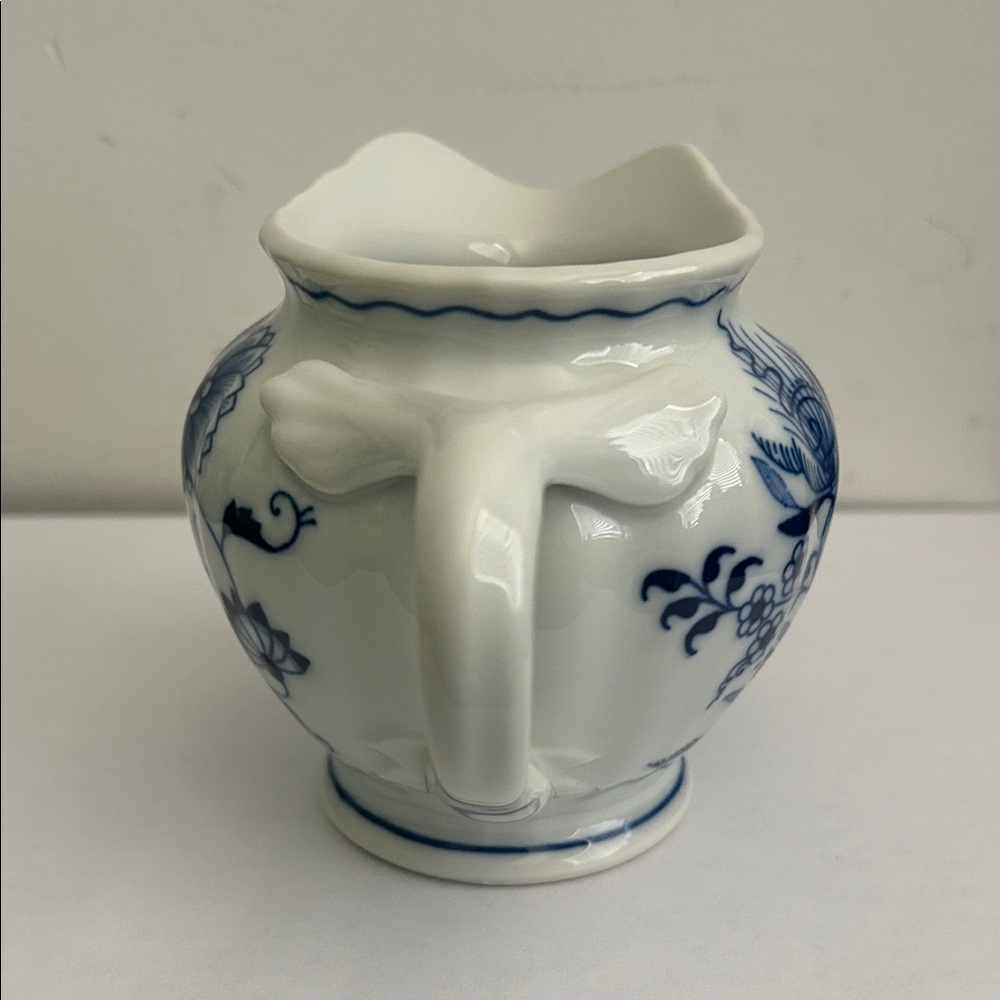 Blue Danube, Floral Porcelain Creamer - Picture 6 of 8